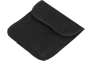 BigKing Camera Lens Filter Pouch Case, Filter Case One Pocket Camera Lens Filter Carry Case Nylon Waterproof Storage Bag for Filters Up to 82mm