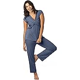 Kindred Bravely Davy Maternity, Nursing & Postpartum Pajamas | Premium Pajama Sets for Women