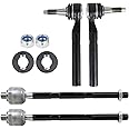 labwork Front Inner Outer Tie Rod End Driver Passenger Kit Set Replacement for 2006-2010 Hummer H3 H3T