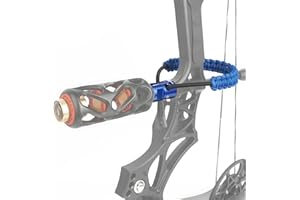 ZSHJGJR Compound Bow Stabilizer Quick Disconnect - with Archery Bow Wrist Sling, Wrist Strap Support Bow Stabilize for Compound Recurve Bow Competitive Hunting