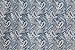 Home Decor Paisley Fabric Shower Curtain: Marine Navy Blue Taupe Beige White