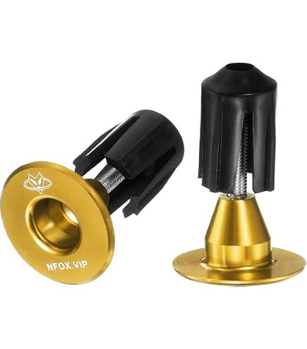 HARFINGTON Bar End Plugs 6061 Aluminum Handlebar End Jamaica