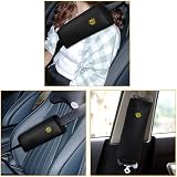 URAQT Car Seat Belt Pad Cushions for Children Black view 7