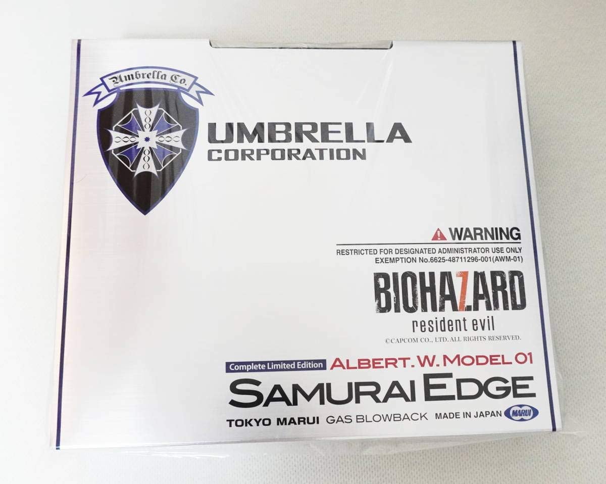 Amazon Co Jp 東京マルイ バイオハザード サムライエッジ アルバート W モデル01 Samurai Edge Albert W Model 01 Hobby