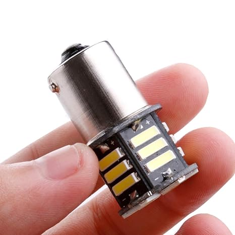 Kein Fehler weiße LED-Schwanz-Unterstützungsrücklicht-Birne BA15S P21W Drop Ship