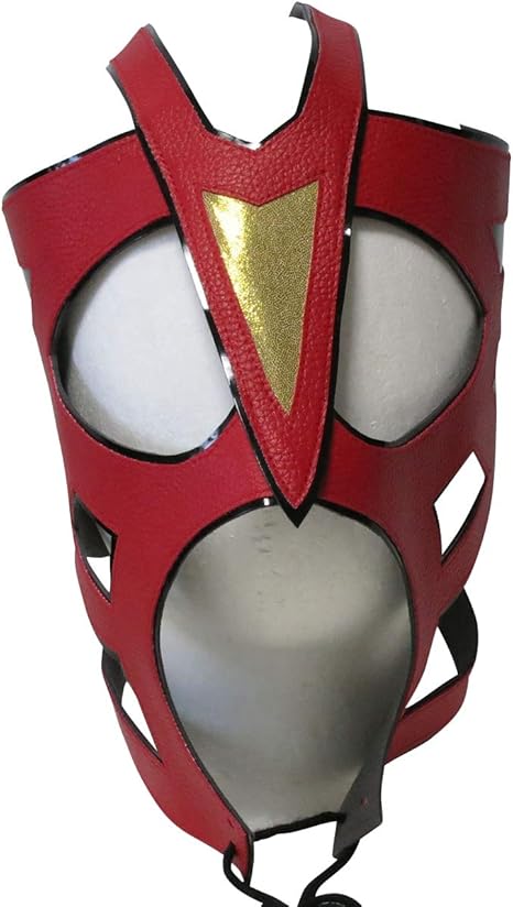 Amazon プロレスマスク 皇帝戦士 ビッグ バン ベイダー Openタイプ セミプロマスク レッド ルチャリブレ プロレス コスプレ 仮装 通販