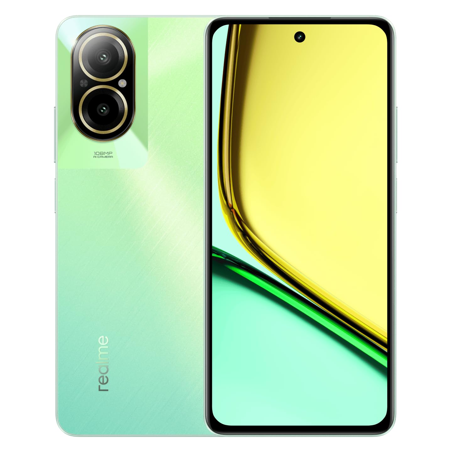 realme C67 Dual-SIM 256GB ROM + 8GB RAM (Only GSM | No CDMA) Factory Unlocked 4G/LTE Smartphone (Sunny Oasis) - International Version