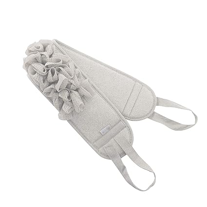 Kabello Bath Shower Sponge Soft Bathing Loofah For Healthy Skin White 20 Grams Pack Of 1