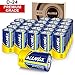 Allmax D Maximum Power Alkaline Batteries (24 Count) – Ultra Long-Lasting, Leakproof Design, 7-Year Shelf Life, Maximum Performance (1.5V)