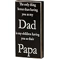Collins "Their Papa Box Decorative Sign