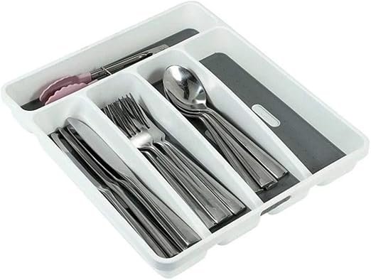Amazon Com Ooouse Non Slip Cutlery Tray Bpa Free Plastic