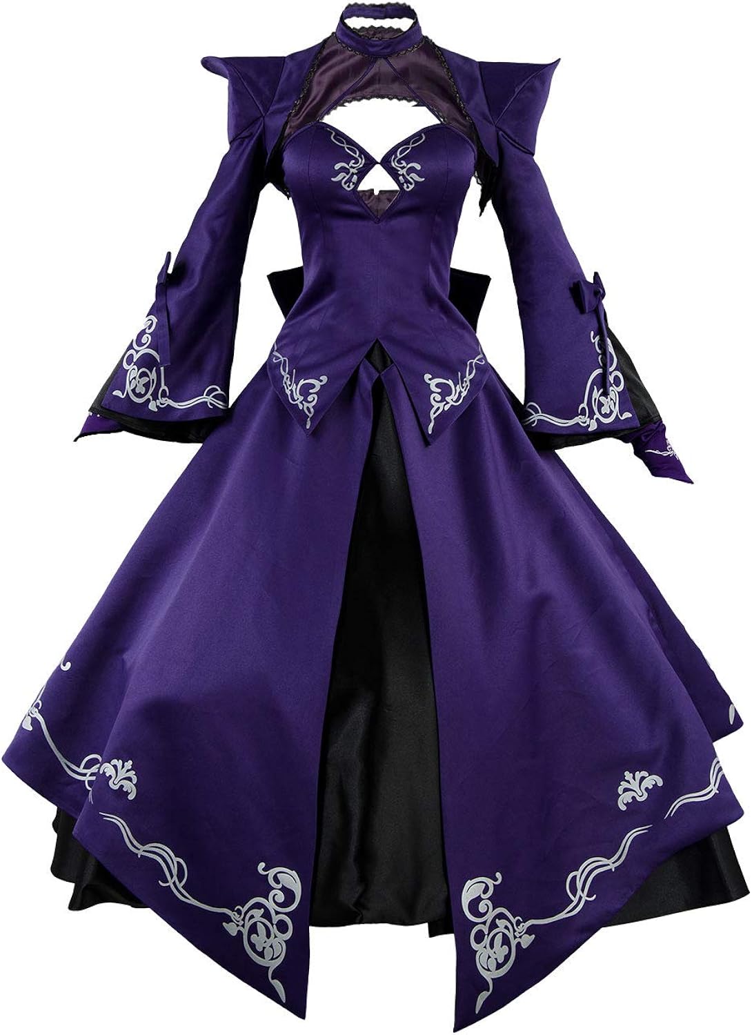 UU-Style Halloween Fate/Stay Night Grand Order FGO Dark Saber Alter Black Dress Stage 3 Cosplay Costume