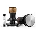MHW-3BOMBER 45.5mm Espresso Tamper - 3 Spring Loaded Coffee Tamper with Sound Feedback - Barista Calibrated Tamper with 15lb / 30lbs Replacement Springs - Compatible for Flair Pro and Pro 2 T7070F-OS