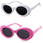 GIFIORE Clout Goggles Sunglasses Women Men Retro Oval Sunglasses Girls Boys Sunglasses