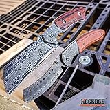 Wartech Buckshot Knives 2 PC Cleaver Combo Hiking
