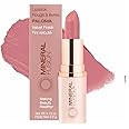 Mineral Fusion Lipstick, Vivid & Smudge-Free Lip Color with Avocado Oil, Cocoa Seed Butter & More, Long-Lasting Vegan Lipstick, FD&C Dye-Free, Cruelty-Free, Paraben-Free, Gluten Free, Paloma