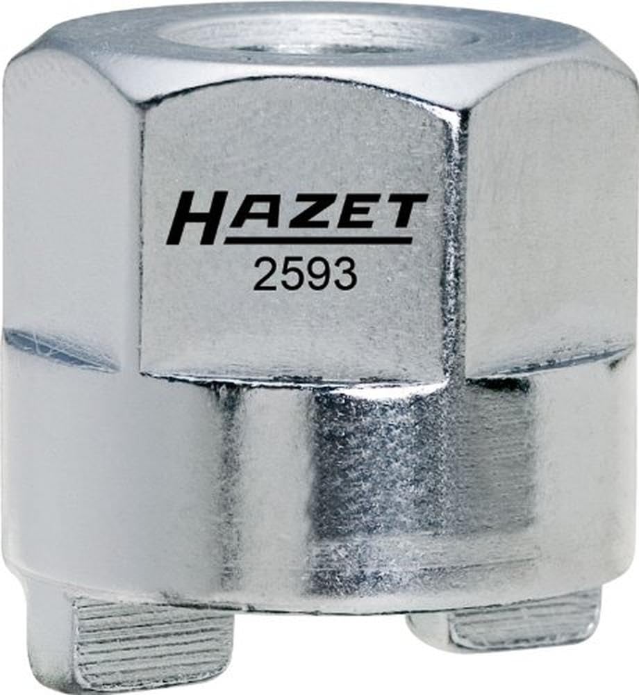 HAZET 2593-4 Shock Absorber Crown Wrench - Chrome-Plated
