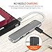 USB C Hub Adapter, Trianium Aluminum Multi Port Charger Dock USB Type C to HDMI / USB C / 2 USB-A 3.0 Port [Pass-Through Charging] For Macbook Pro,Chromebook, Phone,Hard Flash Drive,Other USB C Laptop