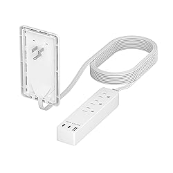 LIDER Outlet Extender with 3 Receptacles, 21W USB