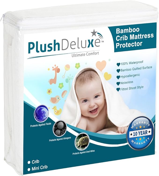 vinyl crib mattress cover