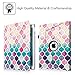 Fintie Case for iPad Pro 12.9 (1st Gen 2015) - 360 Degree Rotating Stand Case with Smart Protective Cover Auto Sleep/Wake Feature for 12.9-inch iPad Pro (2015 Version), Moroccan Love