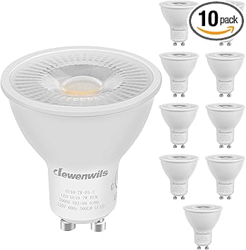 DEWENWILS 10-Pack GU10 LED Dimmable 