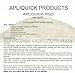 Apliquick Applique Starter Kit - 4 Items: Apliquick Rods Bundled with 2 Apliquick Fabric Marker Pencils, 1 Yard Apliquick Fusible Stabilizer, 1 Avery Glue Stick