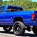 Auto Dynasty Dual Row 16 LED Rear Tail Center High Mount Stop Lamp Third Brake Cargo Light Compatible with Dodge Ram 1500 2500 3500 94-01, Black Housing, Clear Lens