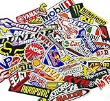 45 Pcs Mixed Random Motocross Motorcycle Car Racing Decal Stickers