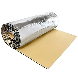uxcell 394mil 32.29sqft Car Auto Firewall Heat