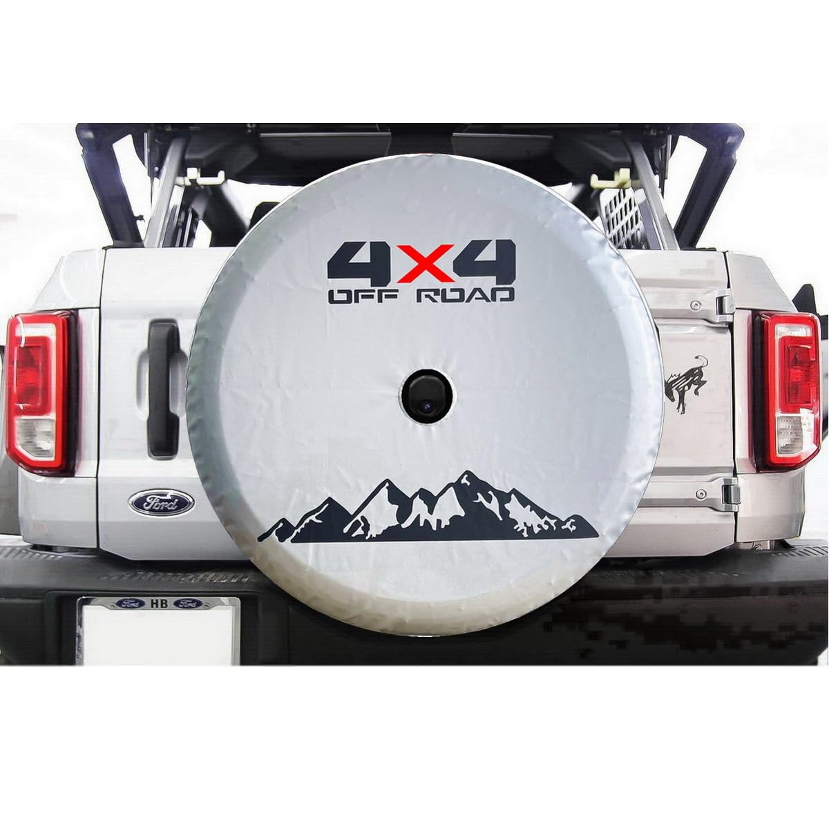 Jeep Wrangler Tire Cover With Camera Holenull