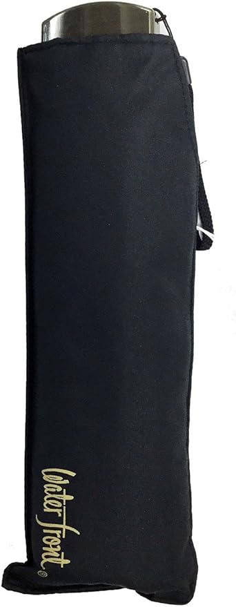 Amazon Waterfront ウォーターフロント ブラック 60cm ウォーターバリア ポケフラット 6本骨 Uvカット 95 Wbgk360uh Bk ウォーターフロント Waterfront 折りたたみ傘 通販