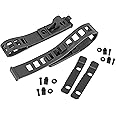 Rough Country Rubber Molle Panel Adjustable Clamp Kit 1/2" to 4-1/2" - 50 lb Capacity, Universal Fit, 2-Pack
