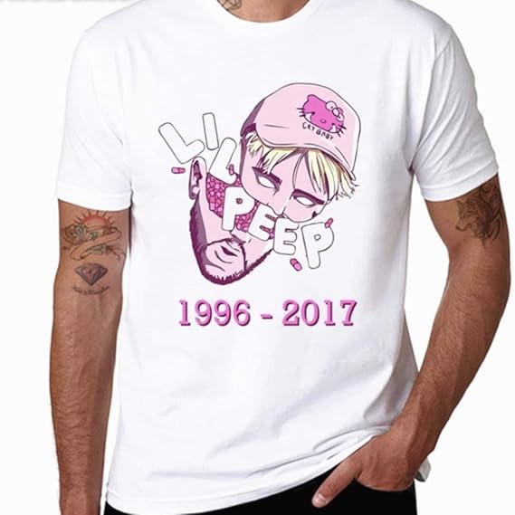 Amazon Hiphop アイテム専門店 Dzd R I P 新時代ヒップホップ界のカートコバーン Lil Peep リルピープアジアサイズtシャツ サイズs Xxxl ユニセックス Tシャツ カットソー 通販