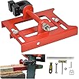 Surmount Way Chainsaw Mill Guide, Portable Vertical Lumber Cutting Guide, Timber Chainsaw Mill Attachment with Cutting Width 2"-6" for Lumber Sawmill Woodworkers and Builders (RED)