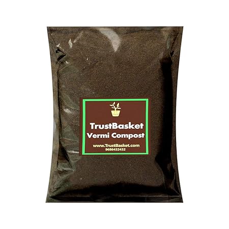TrustBasket Premium Completely Decomposed and Enriched Vermi compost 980grams