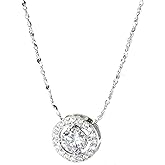 Kairosia Cubic Zirconia Necklace for Women Imitation Diamond Pendant Fashion Pendant Chain Necklace Women Jewelry Gift Birthday Gifts Light Luxury Design Necklace