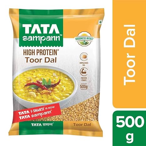 Tata Sampann Toor Dal, 500g