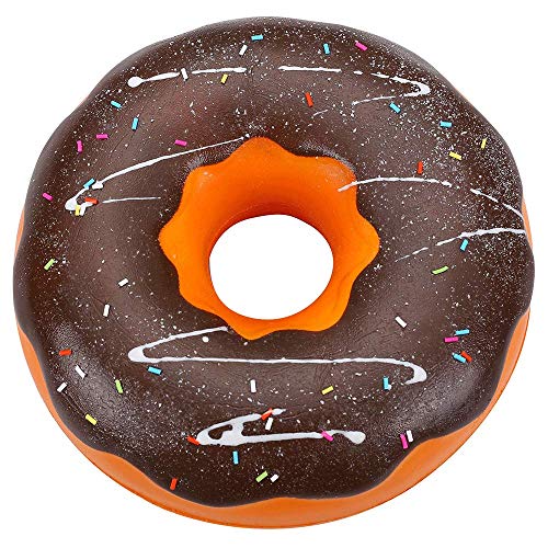 Ganjiang Giant Squishy Toys Jumbo Soft Slow Rising Collection Gift Stress Reliever (Chocolate Donut)