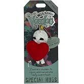 Watchover Voodoo 3-Inch Special Hugs Keychain - Handcrafted Gift to Bring Good Luck and Positivity Everywhere You Go