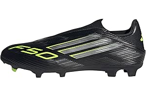 adidas Unisex-Adult F50 League Laceless Firm Ground Soccer Shoe