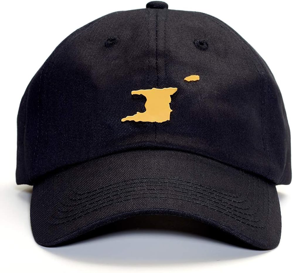 gold dad hat