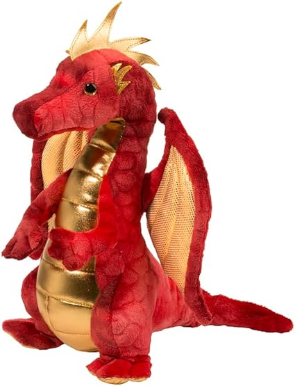 Douglas Eugene Red Dragon Plush Stuffed 