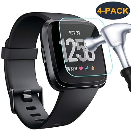 Amazon.com: CAVN - Protector de pantalla para Fitbit Versa ...