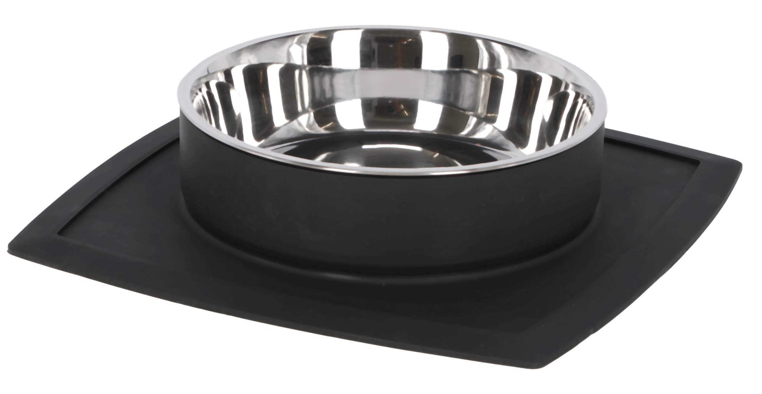 Kerbl Clever Stainless Steel Bowl, 480 ml