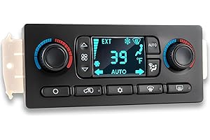 Gagsu 599-211XD A/C Climate Control Module Compatible with 02-09 Chevy Silverado Suburban Tahoe GMC Sierra Yukon Envoy Cadillac Escalade Hummer H2 Buick Rainier Oldsmobile Bravada, Replaces 10367041