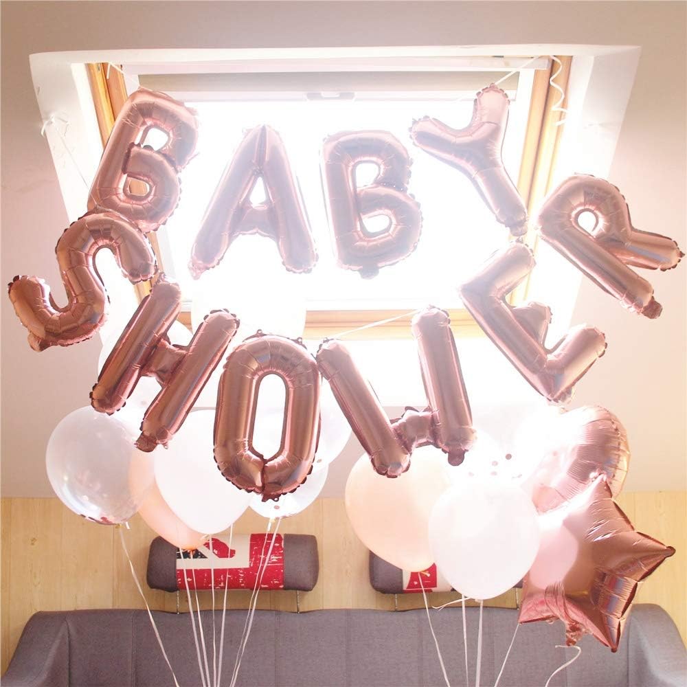 The Greattony Baby Shower Self Inflating Baby Shower Balloons