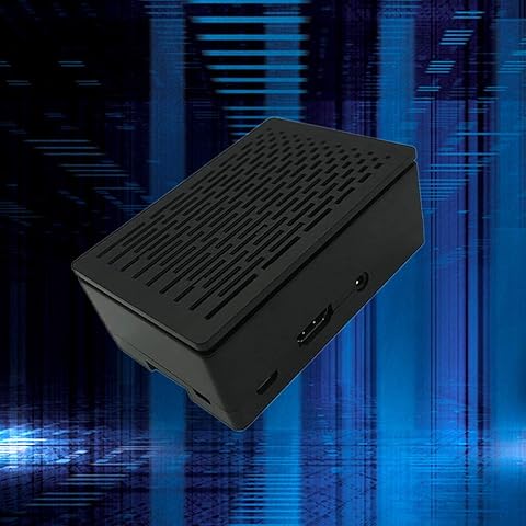N/E Raspberry Pie 3b + 3,5 pulgadas pantalla táctil carcasa refrigerable ventilador 2 en 1 caja de chasis