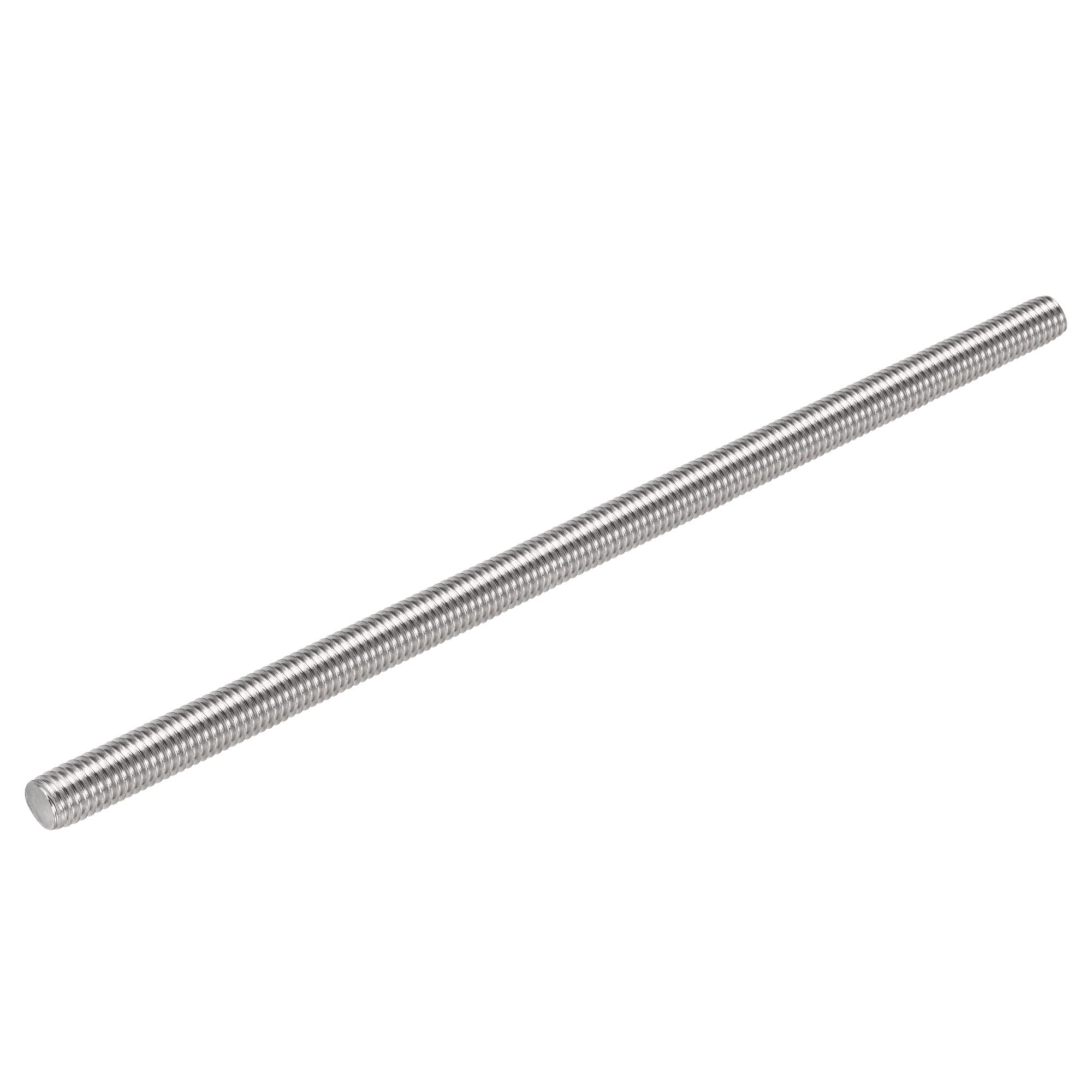 sourcing map M12 x 300mm Fully Threaded Rod 304 Stainless Steel Right Hand Threads,M12-1.75 Thread Pitch