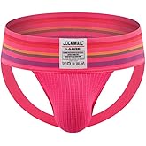 JOCKMAIL Men's Jockstrap Underwear Athletic Supporte Mens Jockstrap Underwear Male Sports Underwear for men
